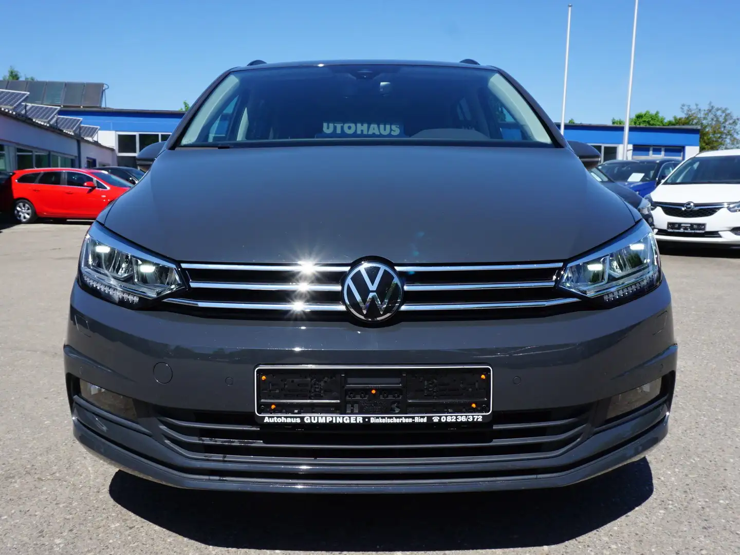 Volkswagen Touran 1.5 TSI ACT OPF DSG Comfortline ! 7 Sitze Standhzg Gris - 2