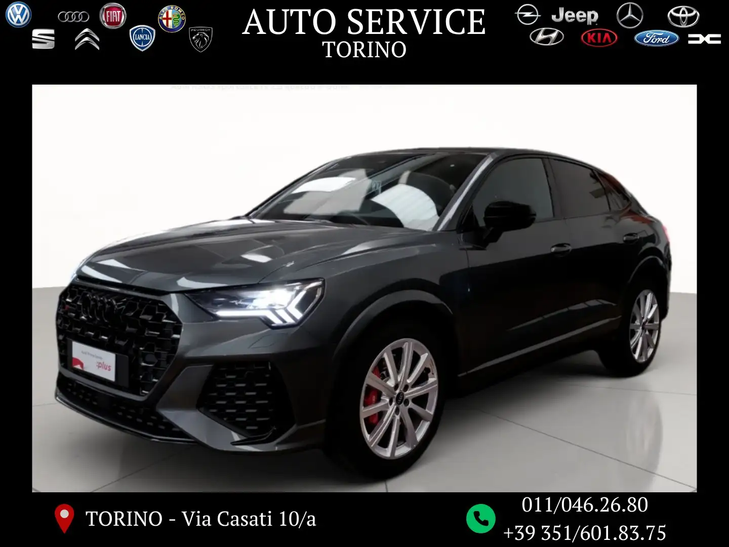 Audi RS Q3 Sportback 2.5 400cv quattro s-tronic SIMIL NOLEGGI Gri - 1
