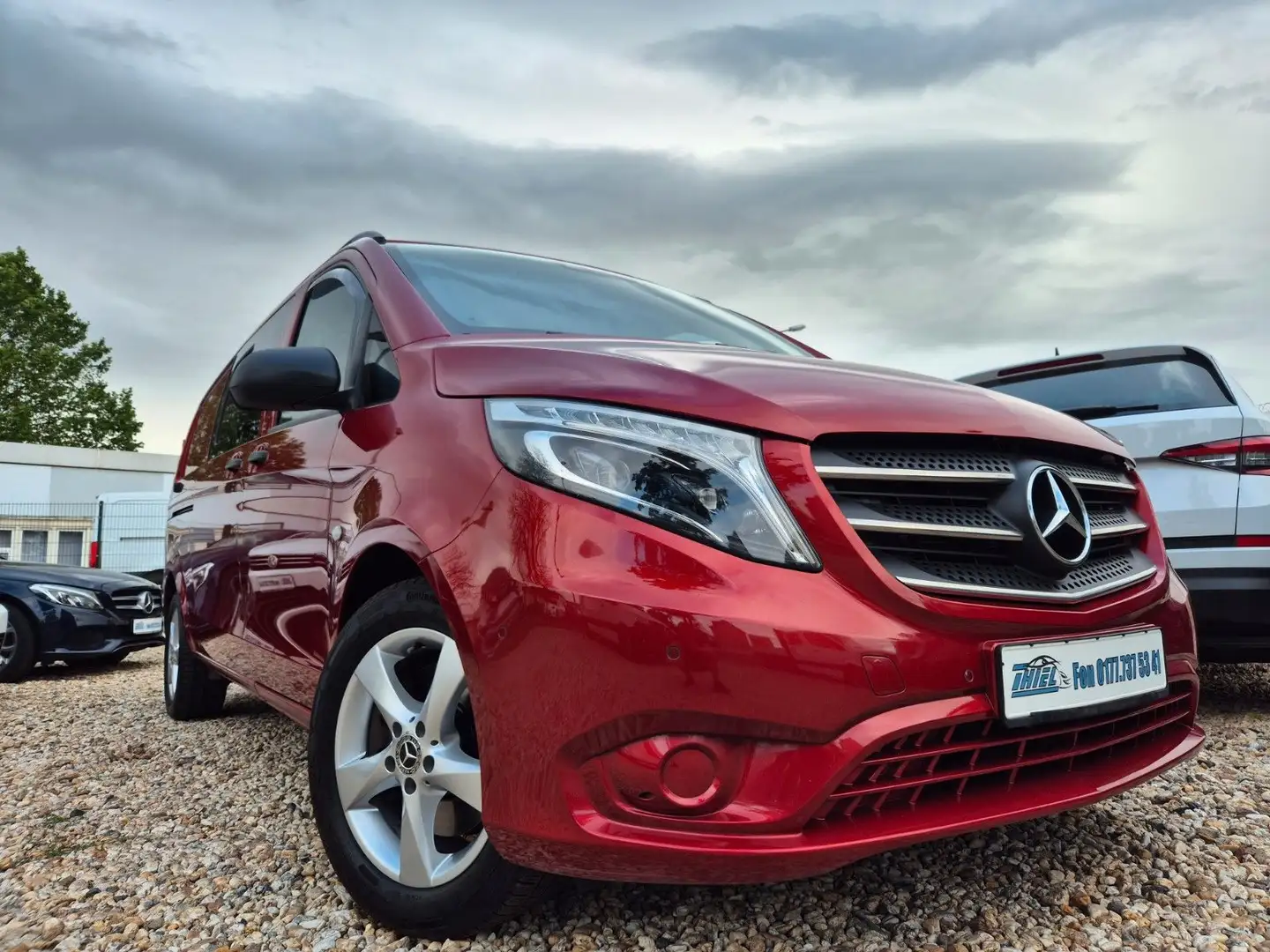 Mercedes-Benz Vito Mixto 119 CDI/BT extralang DAB AHK Rood - 2
