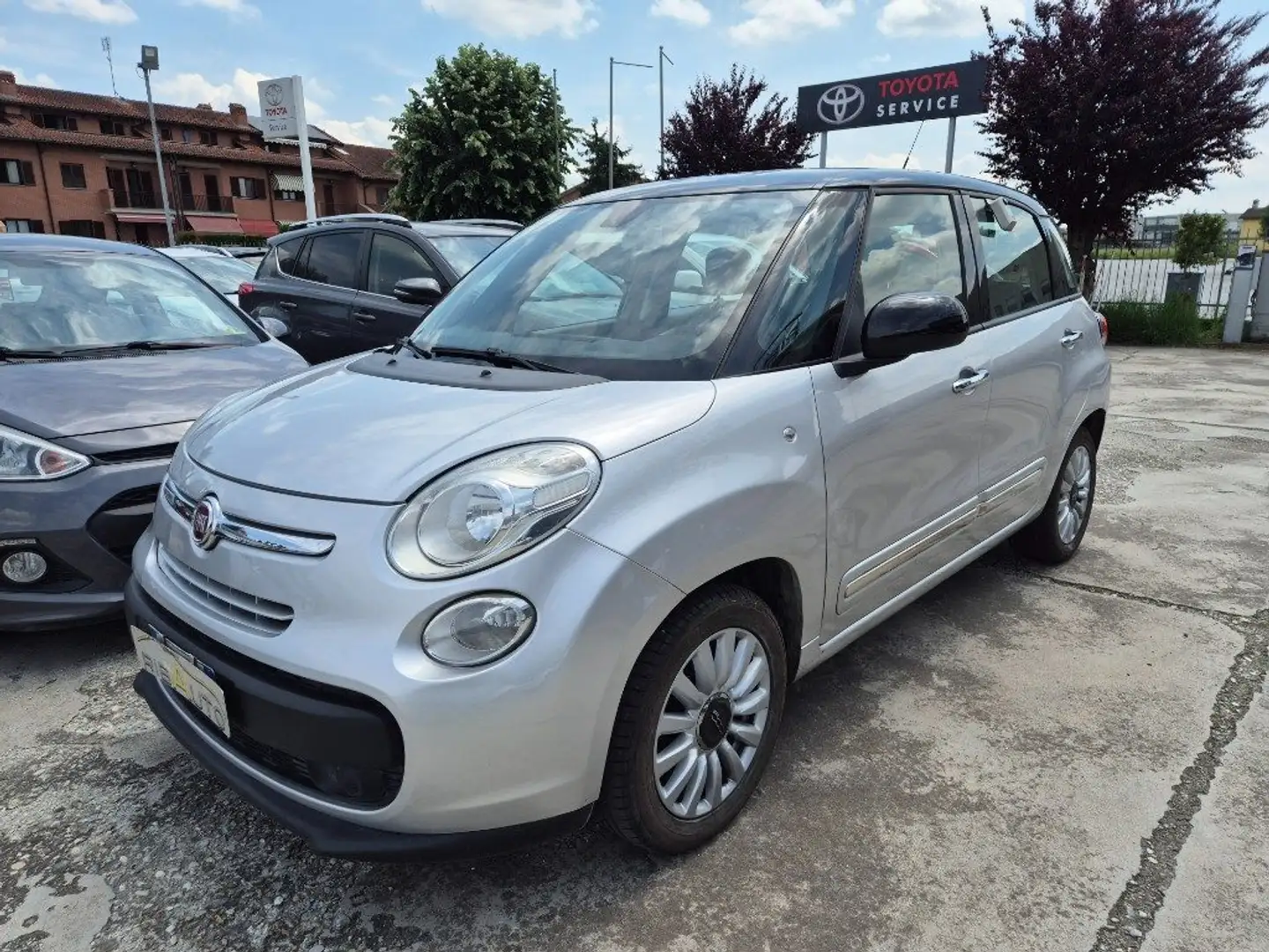 Fiat 500L 1.3 Multijet 85 CV Lounge Argent - 1
