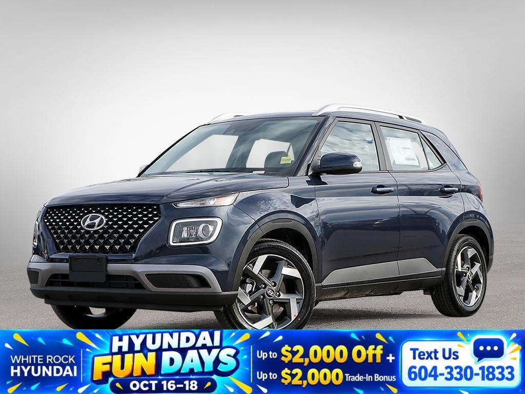 Denim Blue 2026 Hyundai Venue SUV / Crossover  Automatic