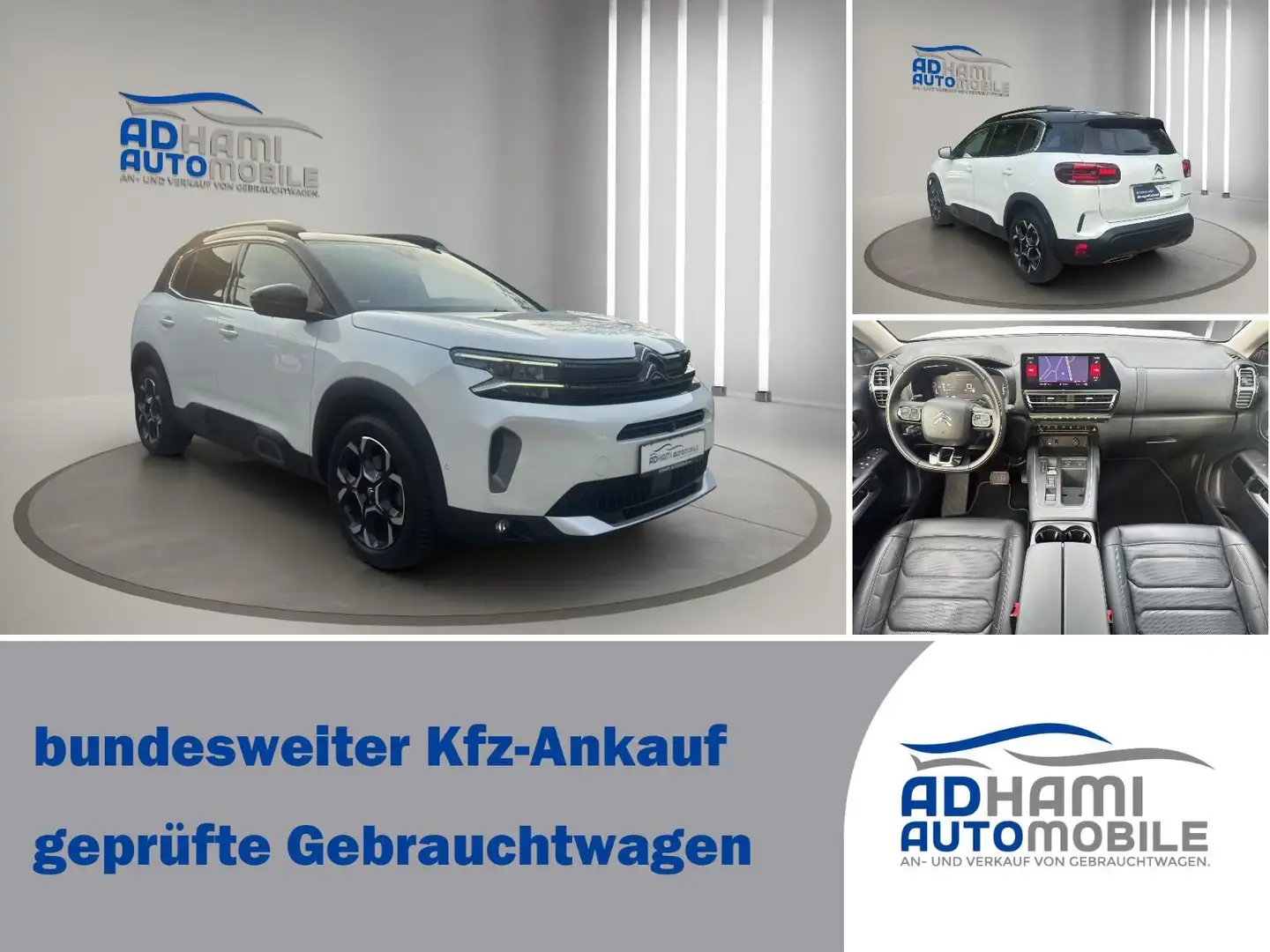 Citroen C5 Aircross Shine Pack/PANO/CAM/LED/SHZ/PDC! Blanc - 2