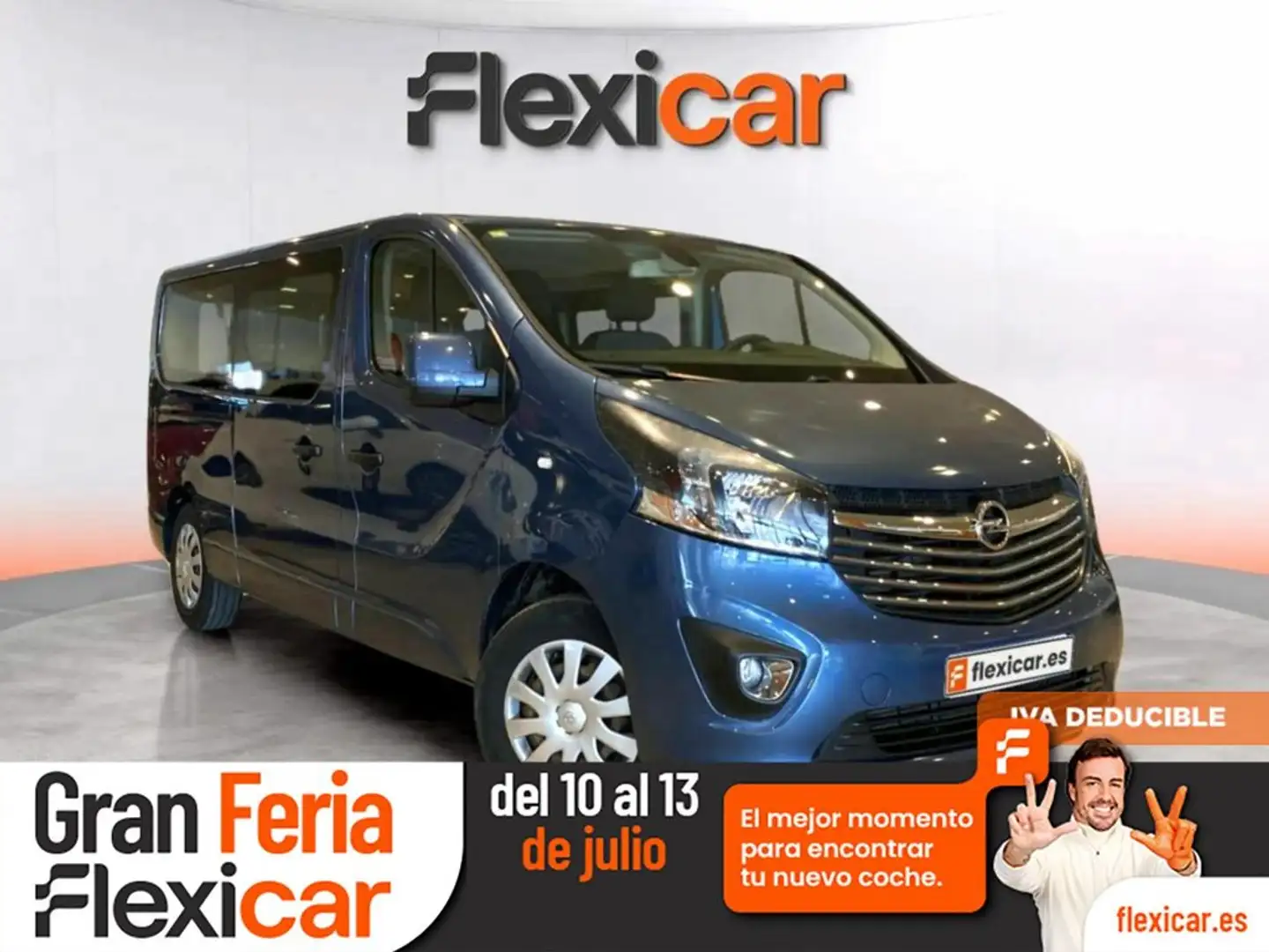 Opel Vivaro 1.6 CDTI S/S 88kW L2 2.9t Combi Plus-6 Azul - 1