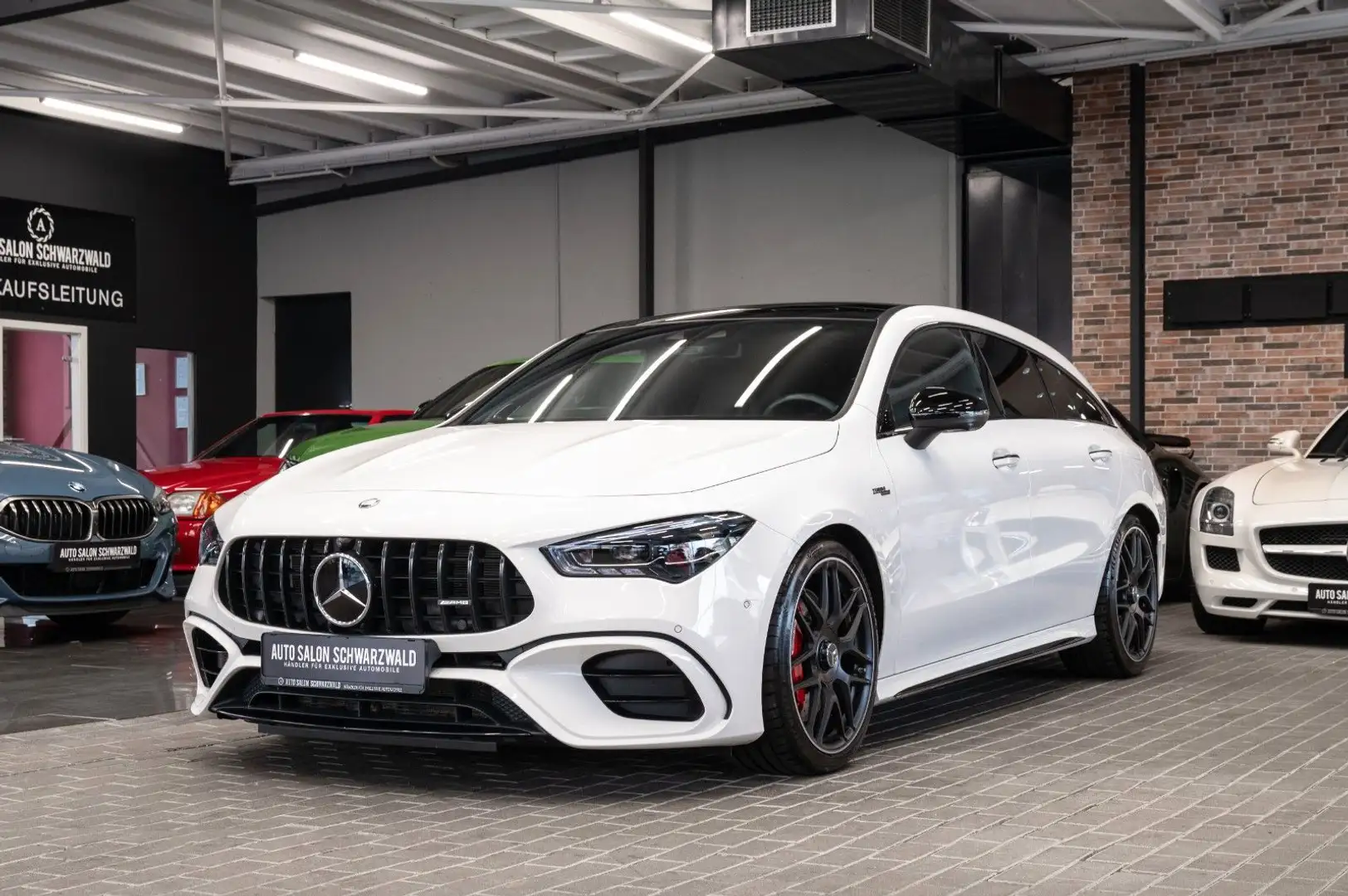 Mercedes-Benz CLA 45 AMG CLA45S AMG SB|AMG PERF. SITZE|NIGHT-PAKET|PANO Weiß - 2