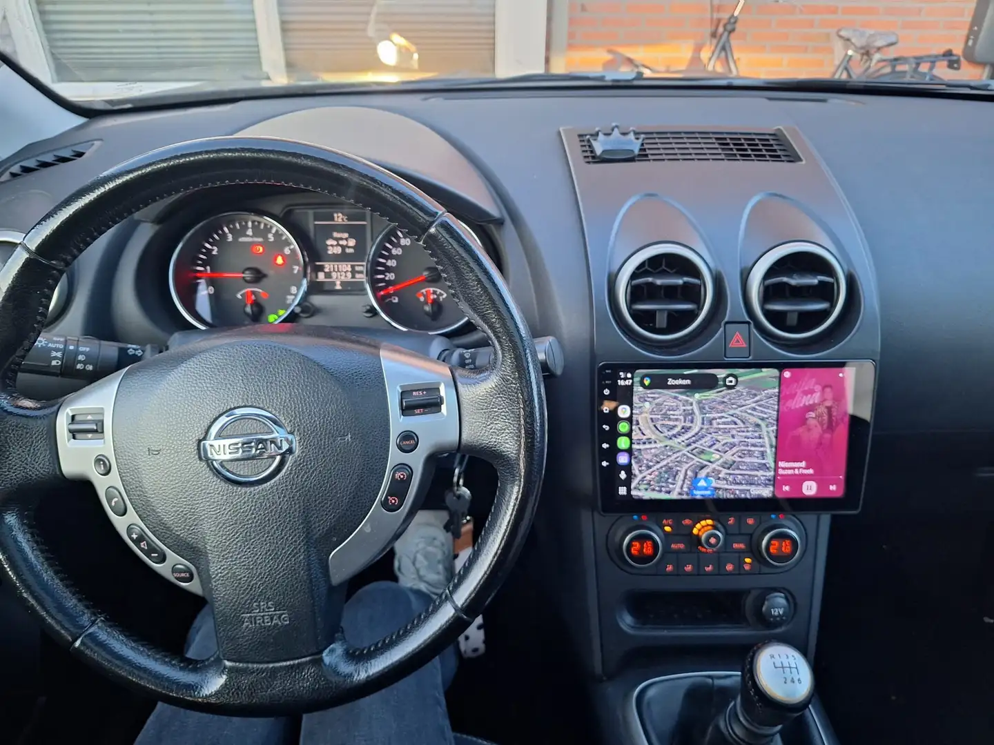 Nissan Qashqai Qashqai 2.0 Connect Edition Zwart - 2