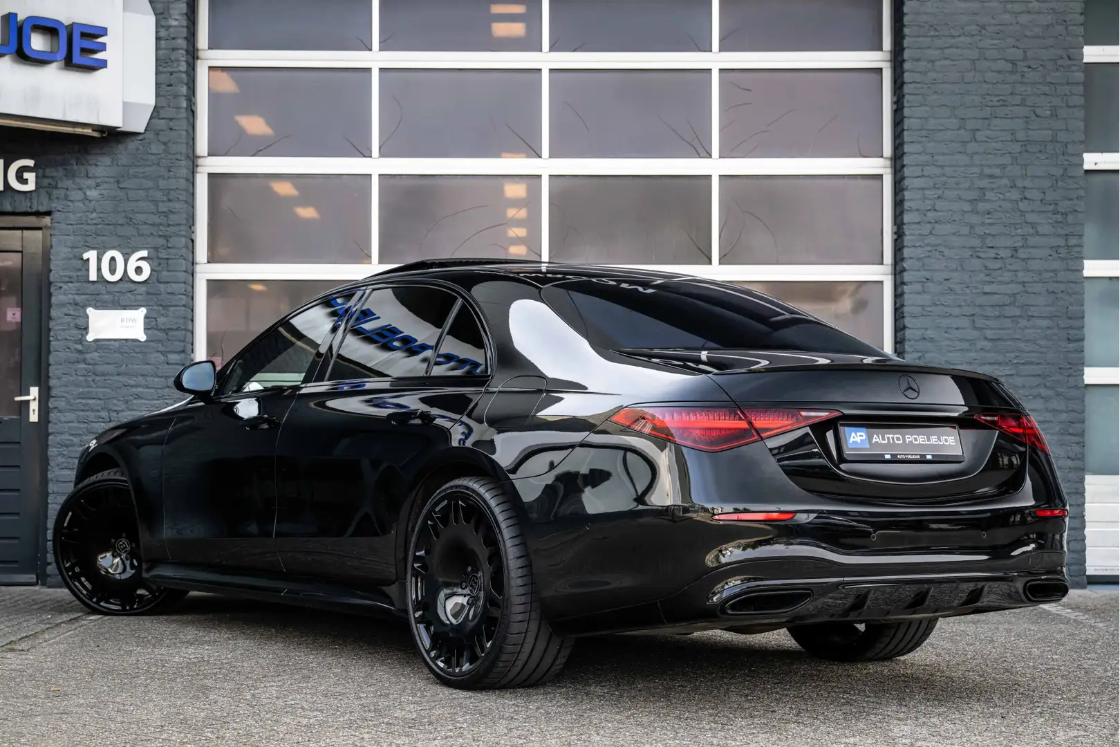 Mercedes-Benz S 580 e Lang 510PK, AMG, ACC, Pano, Night/Pack, Burmeste Schwarz - 2