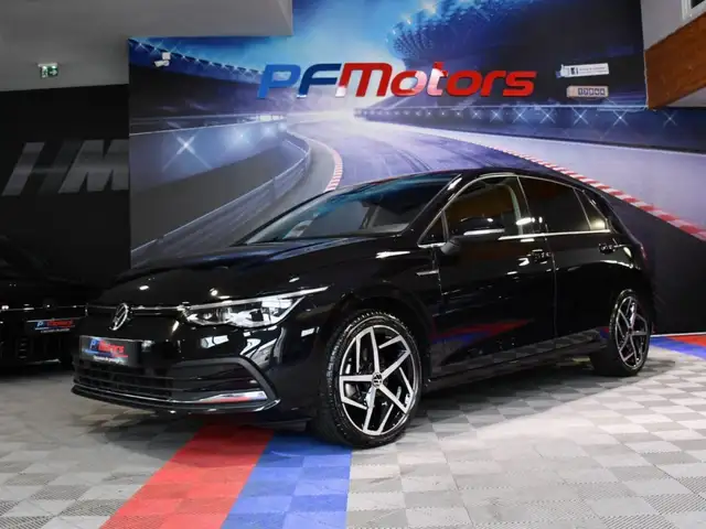 Volkswagen Golf 8 Style 2.0 TDI 150 DSG GPS Virtual Mode ACC Ergo Attelage IQ Light Lumière d&rsquo;Ambiance Front Car Play JA 18