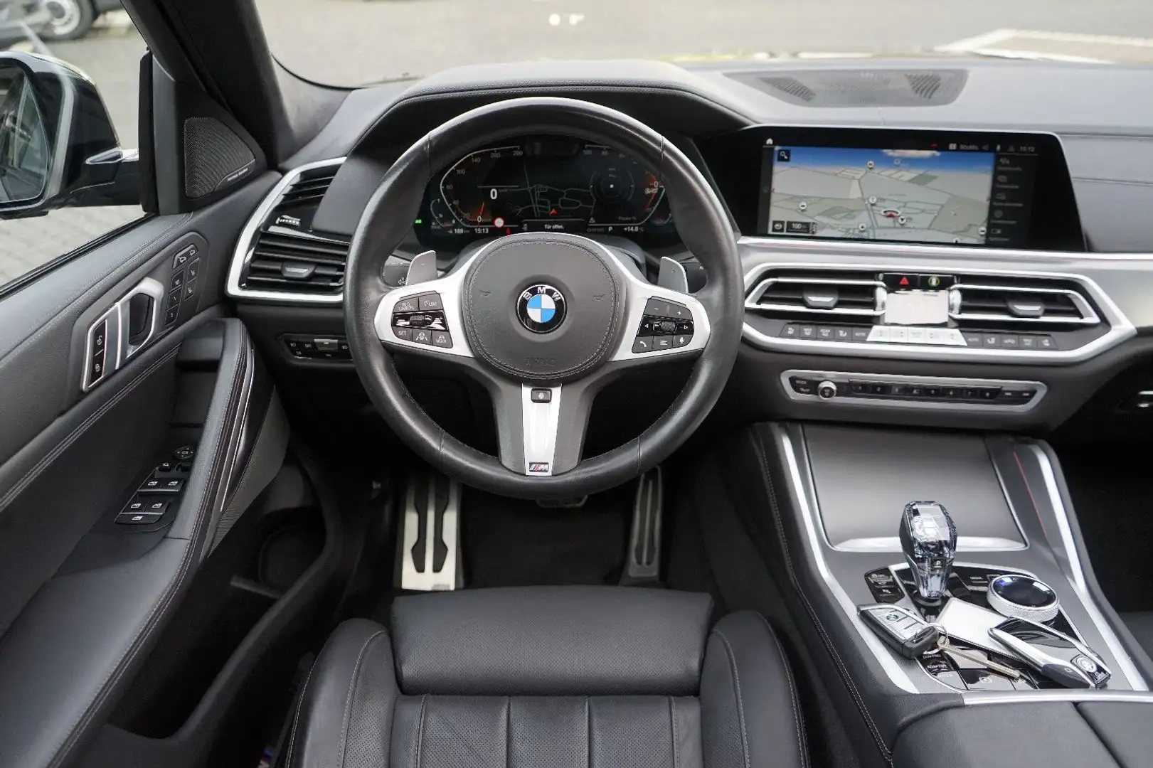 BMW X6 40xd M Sport*3xTV*Carbon*Massage*ACC*PanoSKY* Noir - 2