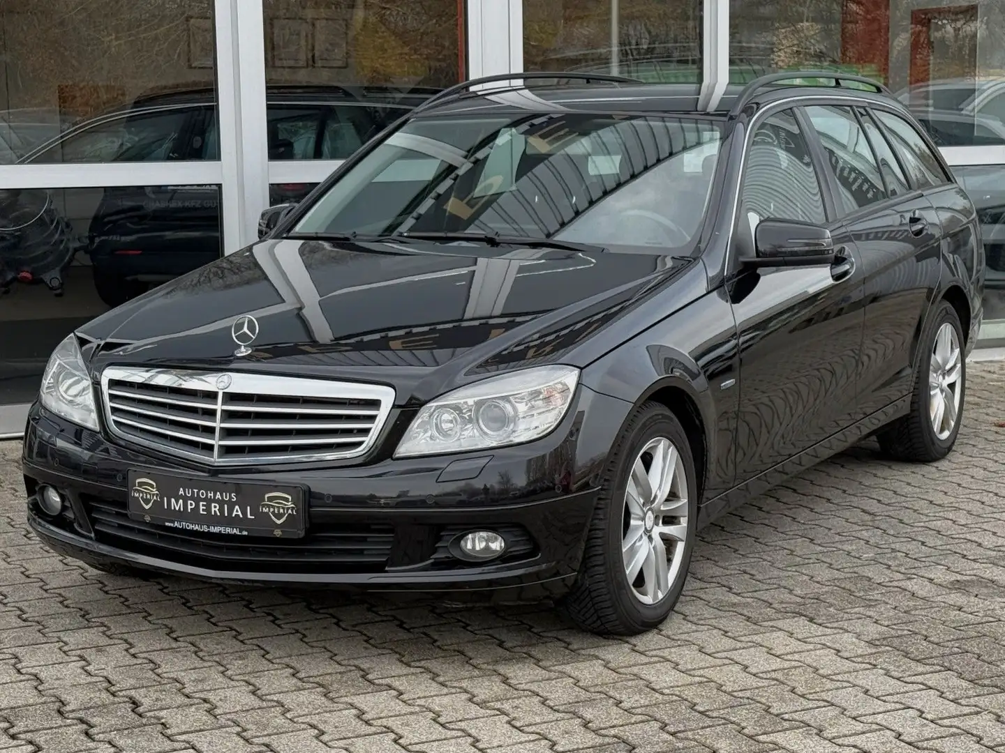 Mercedes-Benz C 220 C220T CDI BE Aut COMAND+XENON+PDC+SHZ+ALU+2.HAND Schwarz - 1