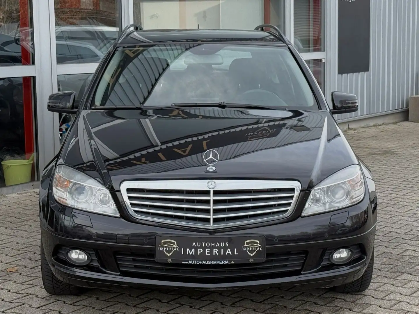 Mercedes-Benz C 220 C220T CDI BE Aut COMAND+XENON+PDC+SHZ+ALU+2.HAND Schwarz - 2