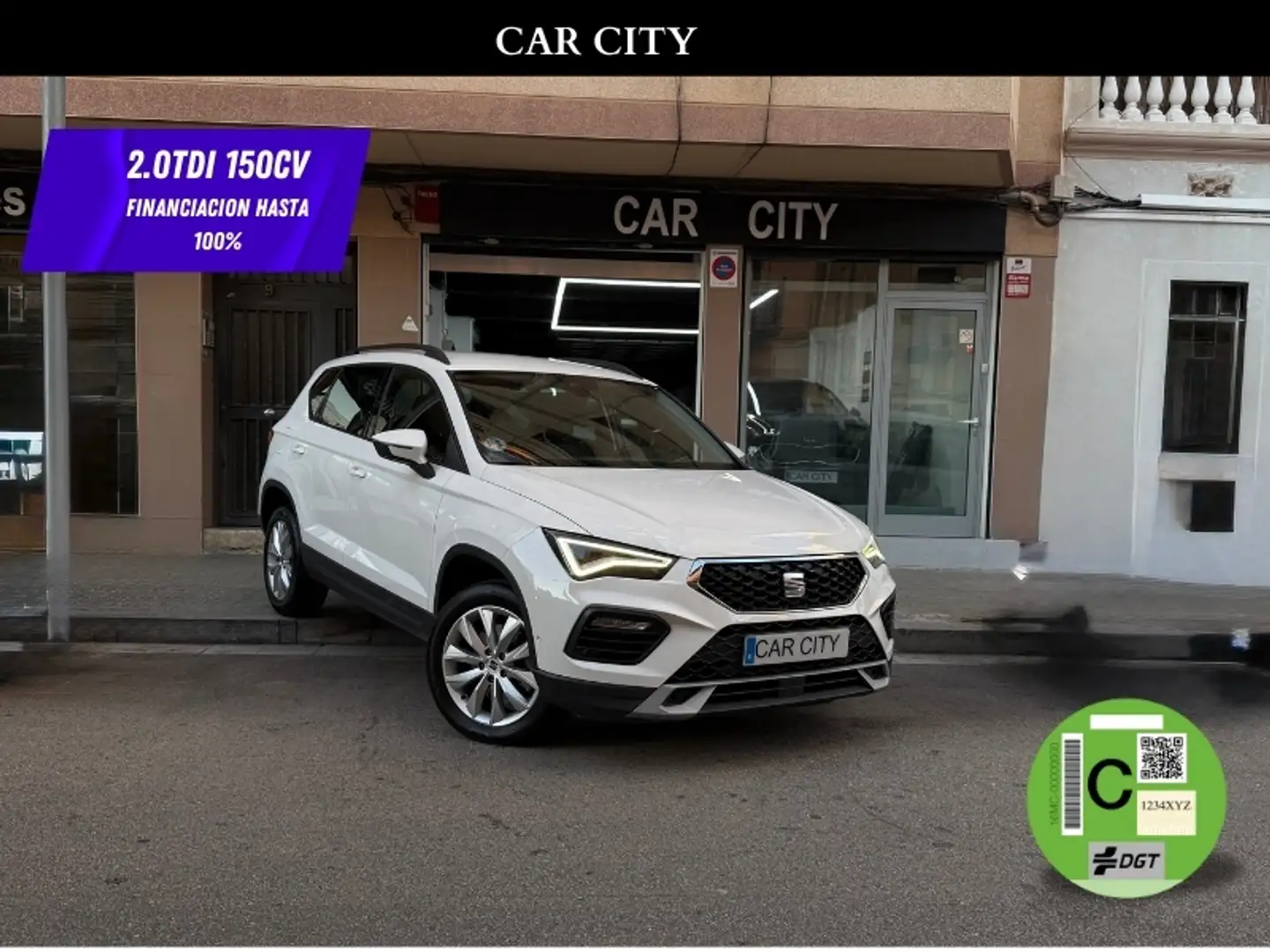 SEAT Ateca 2.0TDI CR S&S Style Go 150 Blanc - 1