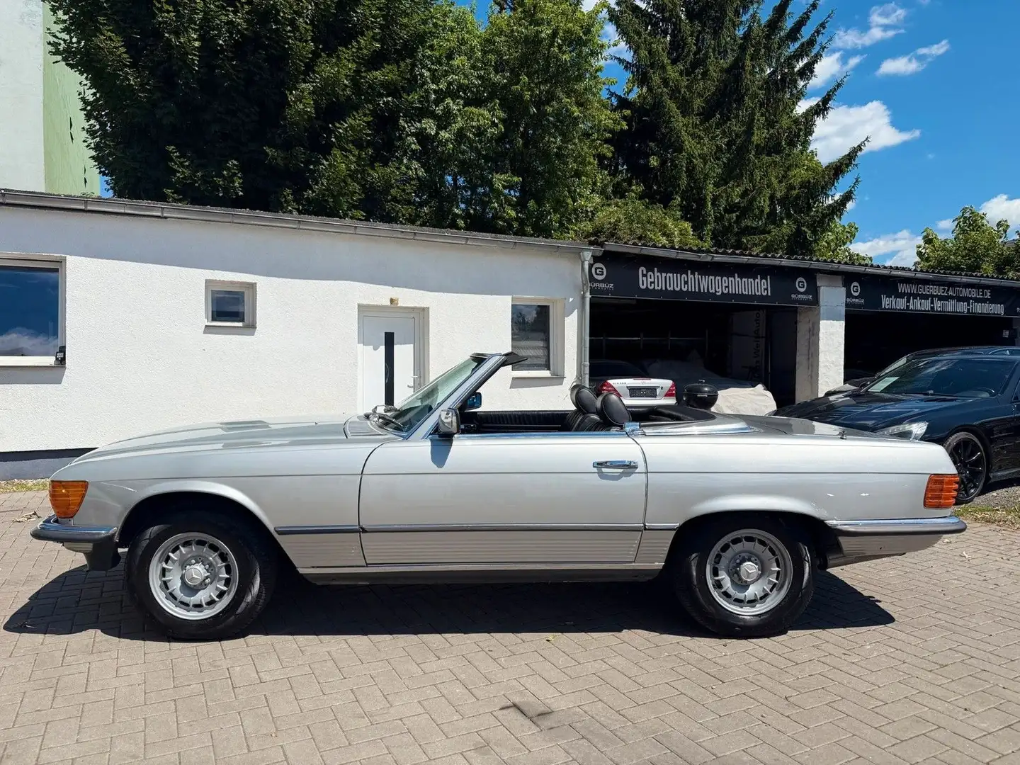 Mercedes-Benz SL 500 W107 Aut*Deutsch*H-Kennzeichen Argintiu - 1