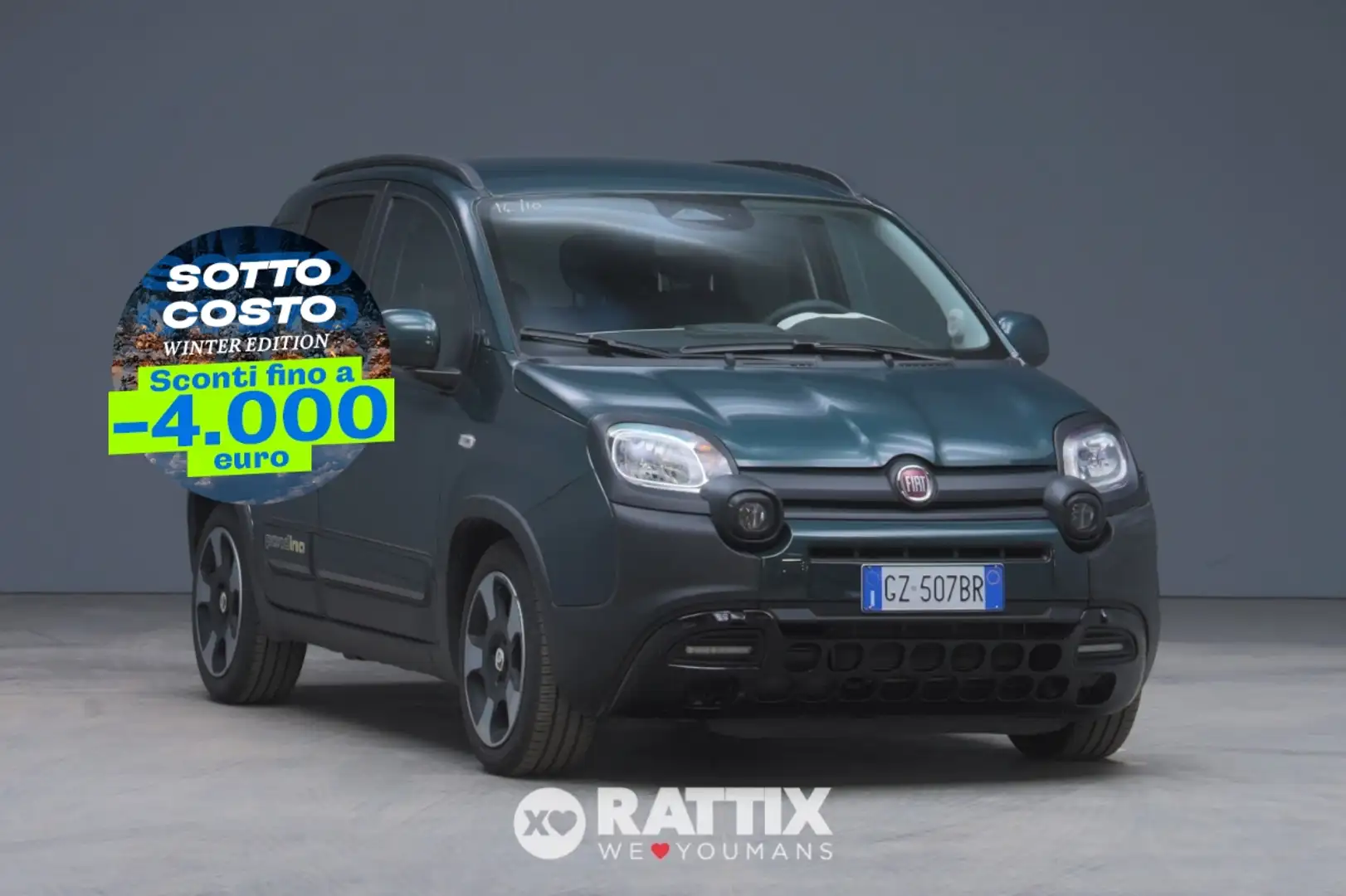 Fiat Panda Pandina 1.0 Firefly Hybrid 70CV Cross Verde - 1