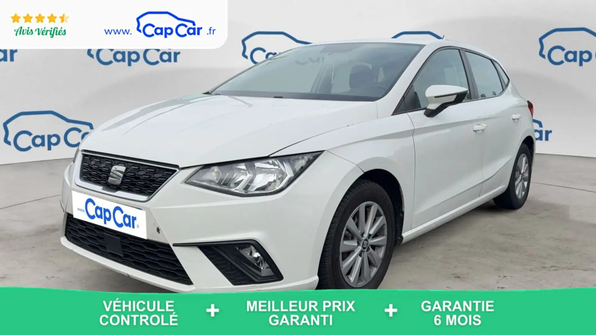 SEAT Ibiza 1 75 Style Blanc - 1