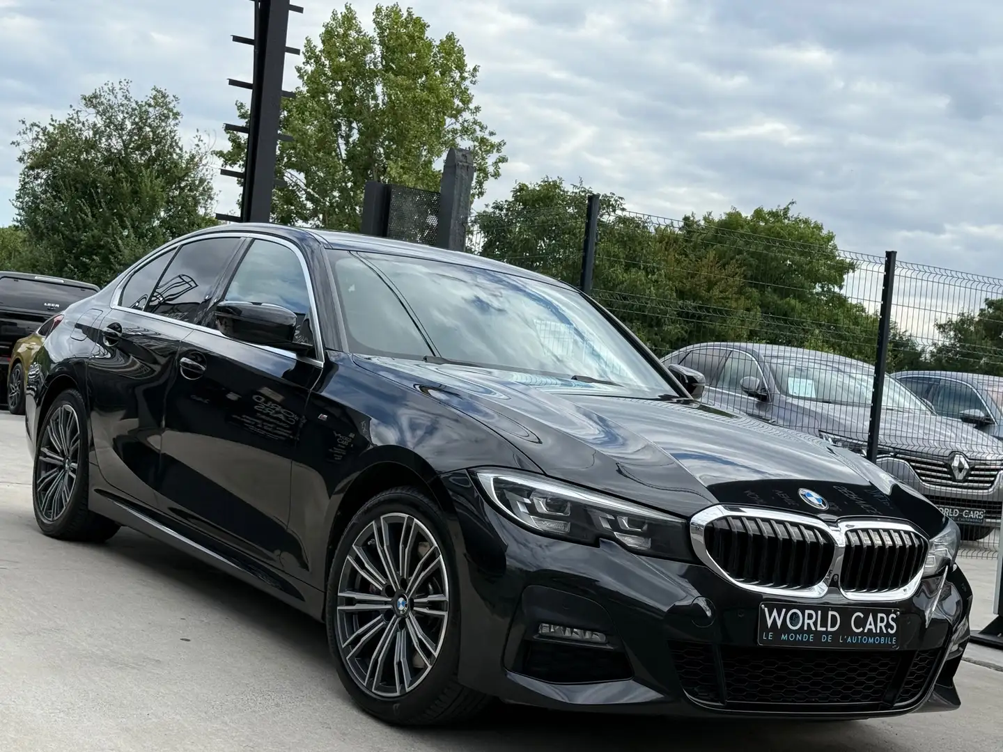BMW 330 e 292CV /PACK M/ CAM360/ COCKPIT/ CARPLAY/ FULL OP Zwart - 2