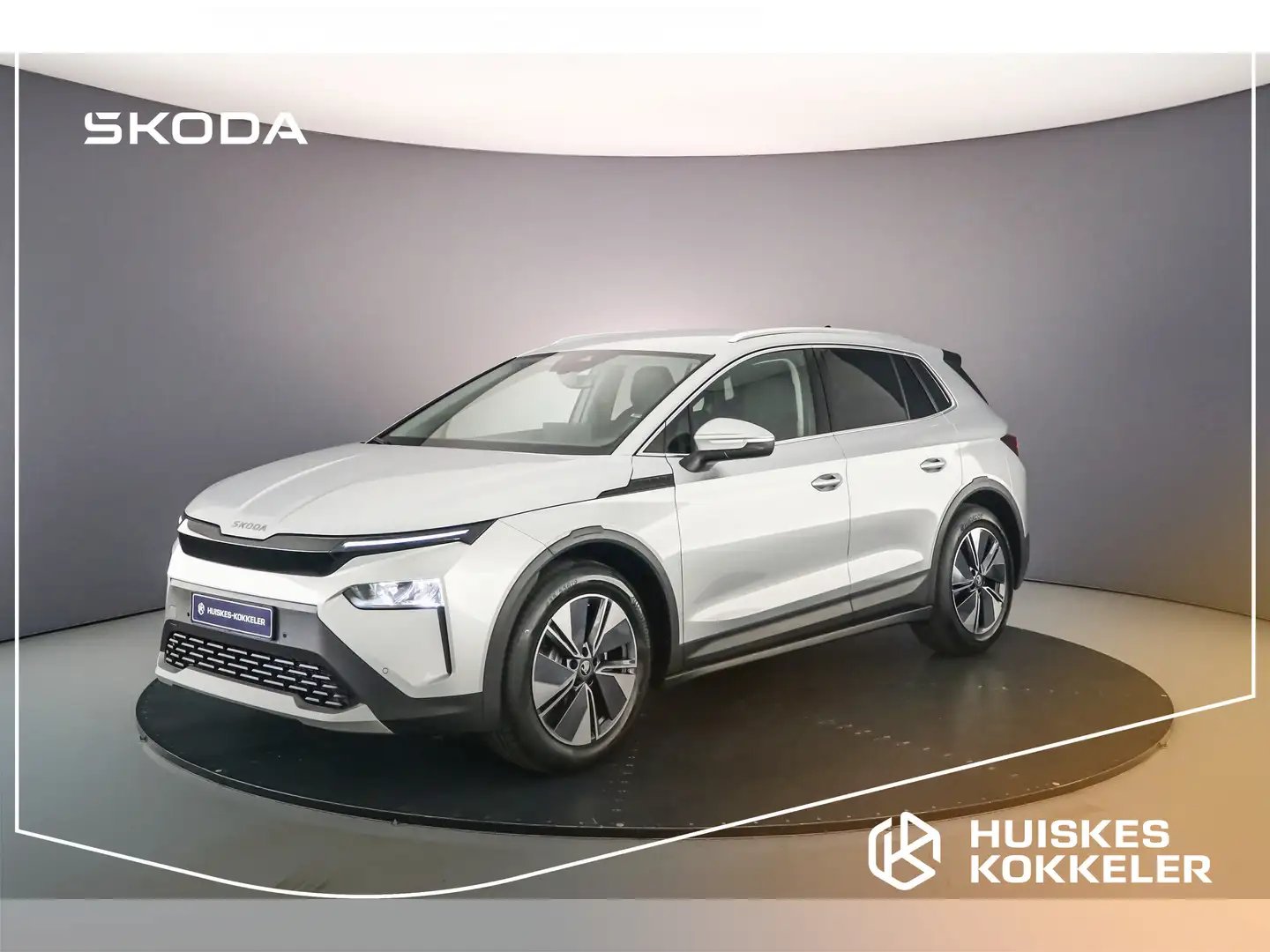 Skoda Elroq Elektromotor 63 kWh 204pk Business Edition Private Grijs - 1