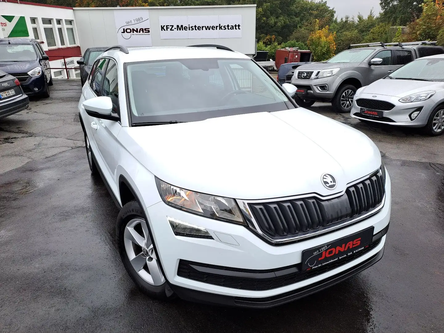 Skoda Kodiaq Ambition 4x4 *PDC*SHZ*DAB*AHK*2. Hand* Weiß - 1