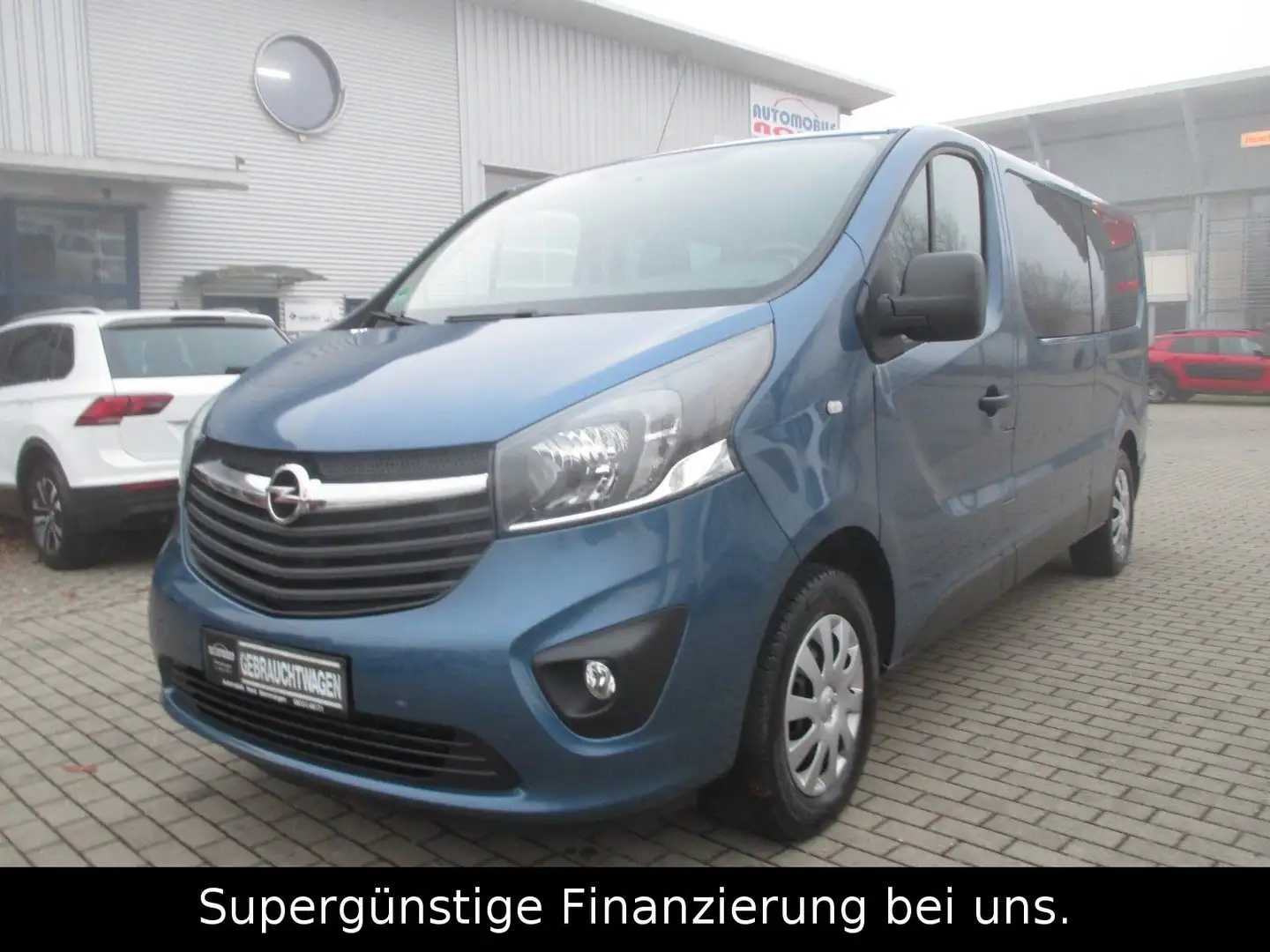 Opel Vivaro B Kombi Combi L2H1  2,9t,KLIMA,AHK,9SITZE Blau - 2