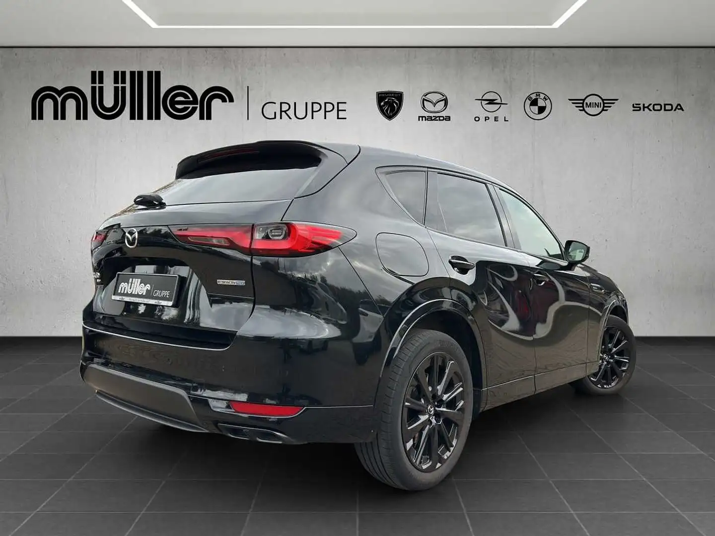 Mazda CX-60 PHEV 327 PS 8AT AWD HOMURA CON-P DRI-P COM-P Schwarz - 2