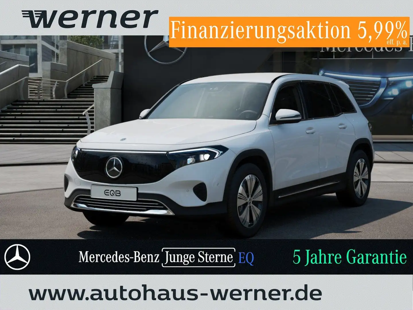 Mercedes-Benz EQB 250 PROG-ADV FAP SOUND WINTER WDGS EASYPACK Weiß - 1
