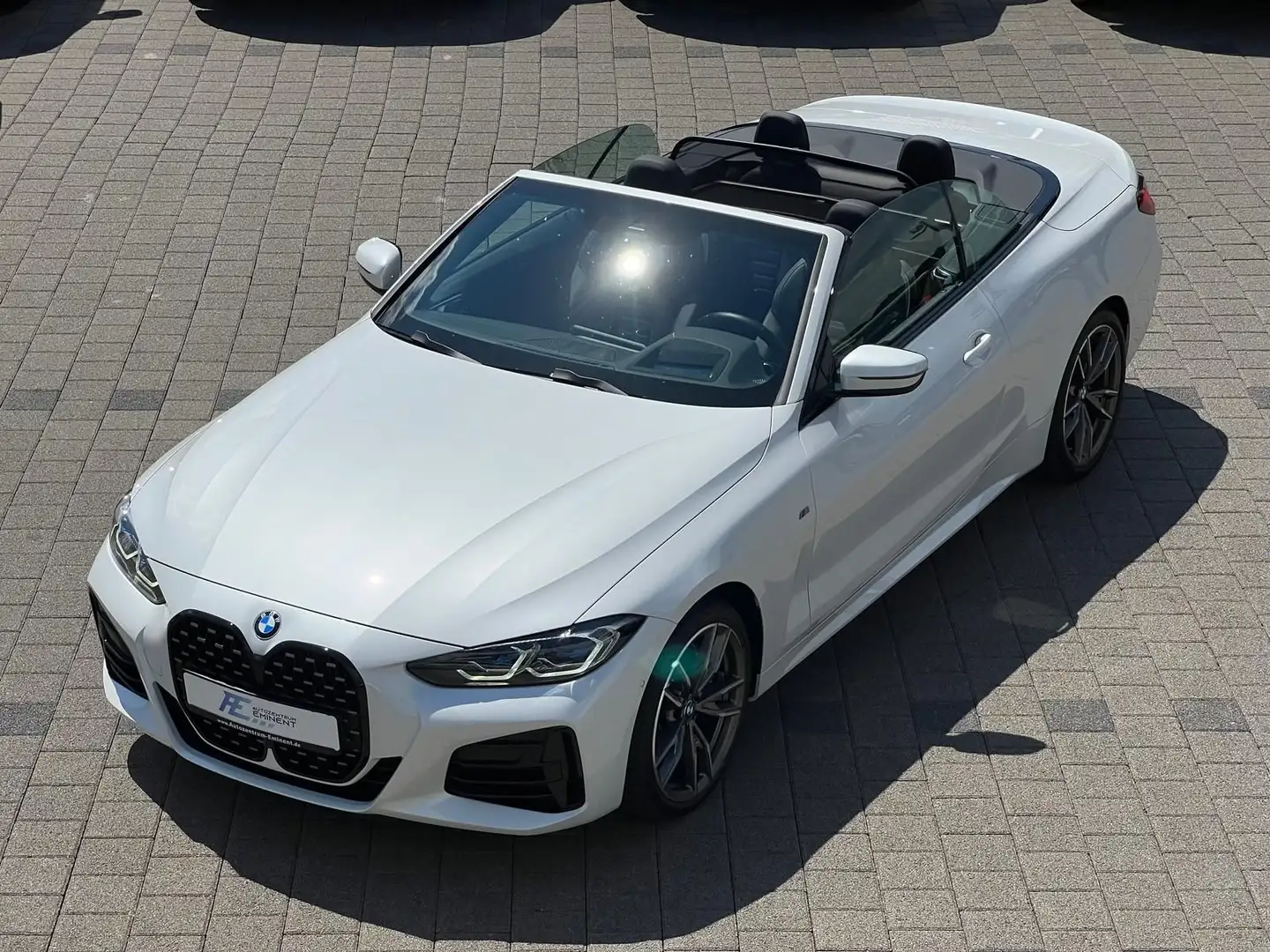 BMW M440i xDrive Cabrio Navi SHZ Laser HK HUD AHK Blanc - 2