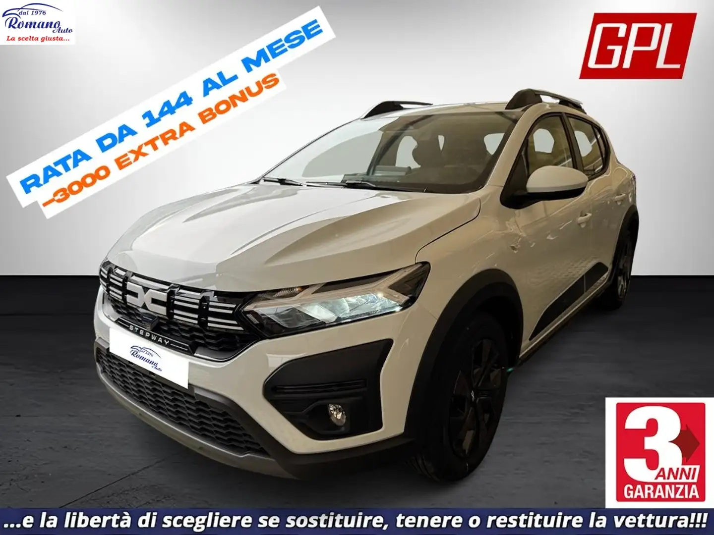 Dacia Sandero Stepway 1.0 TCe ECO-G Expression Bianco - 1