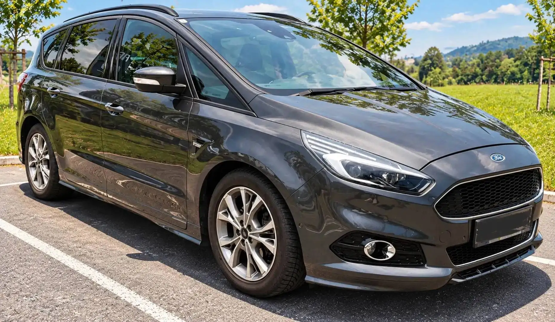 Ford S-Max S-MAX ST-Line 2.0 EcoBlue SCR AWD Aut. ST-Line Grau - 1