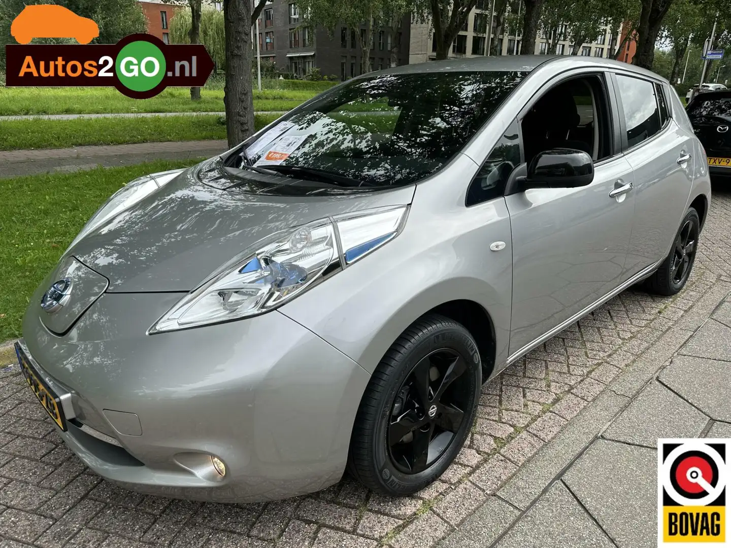 Nissan Leaf Tekna 30 kWh Grijs - 1