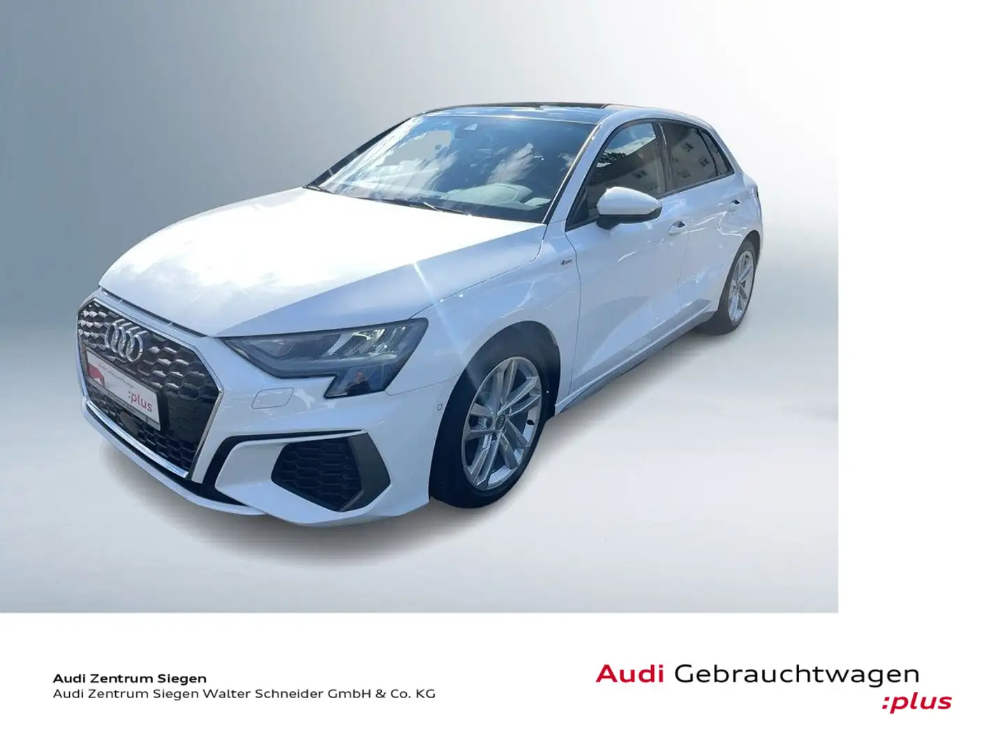 Audi A3 30 TFSI 2x S Line Pano VC Sitzheizu Alb - 1