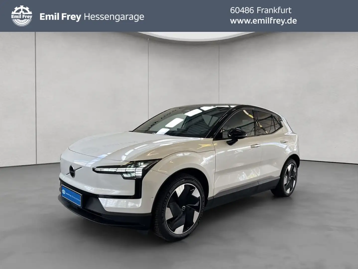Volvo EX30 Twin-Motor Performance AWD Ultra Glasd 360° Bianco - 1