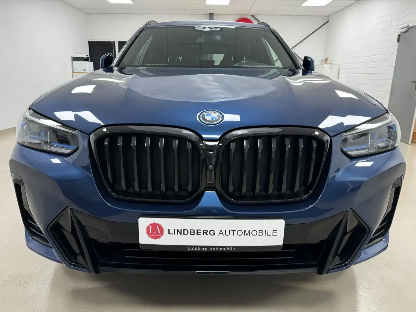 BMW X3 xDrive 30 e M Sport*HUD*ASST*AHK*NAVI*LM*360° Синий - 2