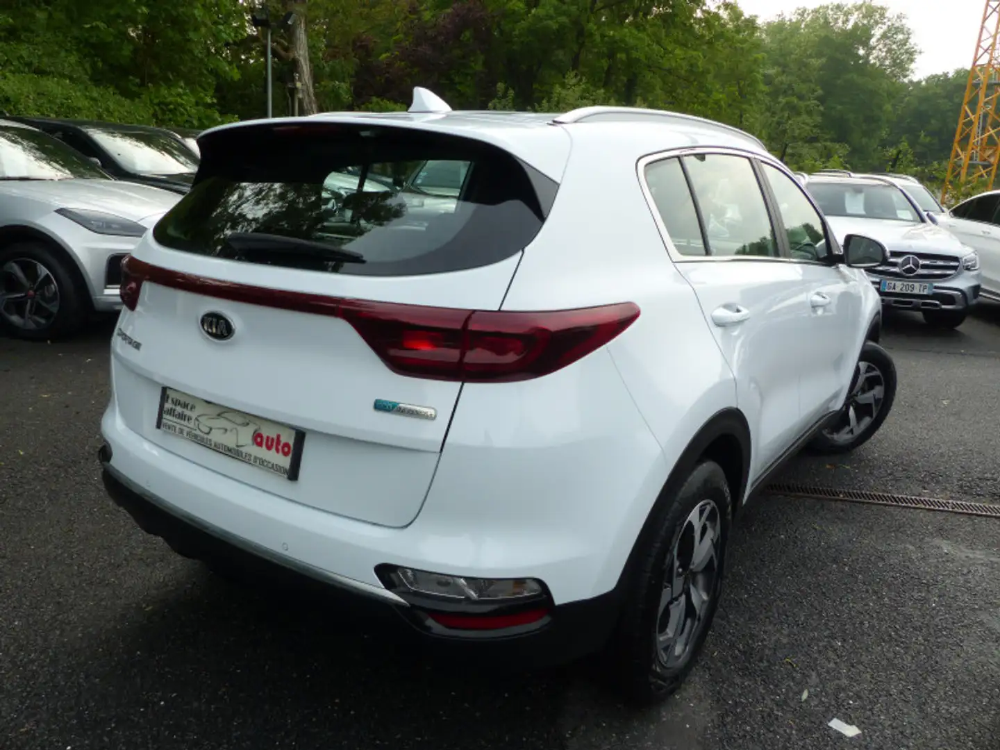 Kia Sportage 1.6 CRDI 136CH MHEV MOTION 4X2 Blanc - 2