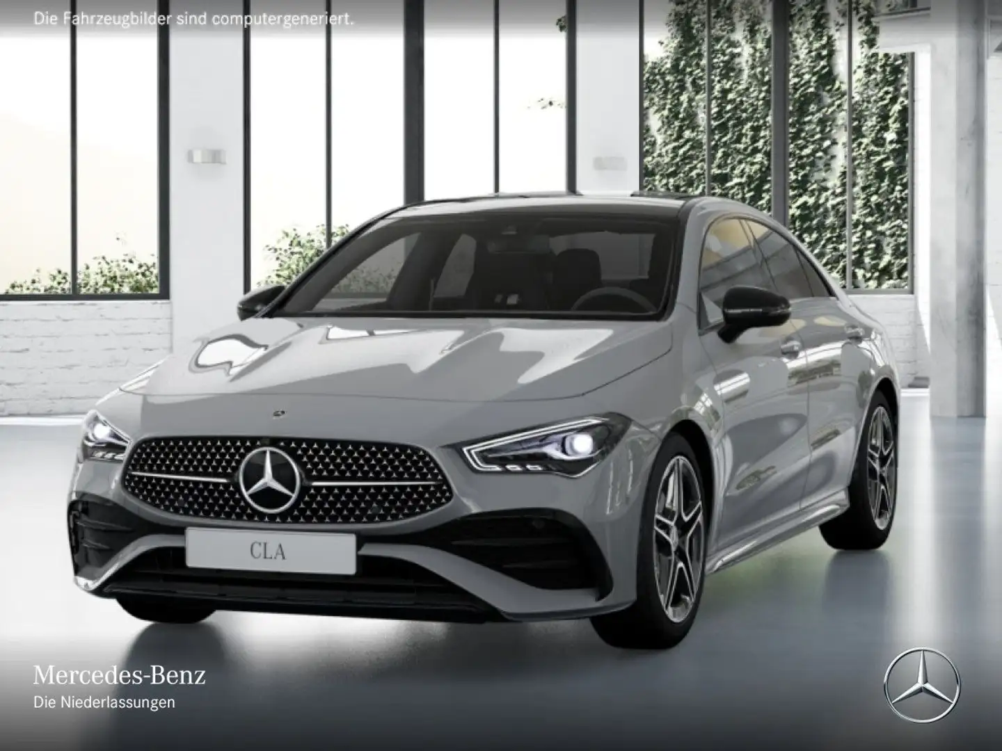 Mercedes-Benz CLA 200 AMG+NIGHT+PANO+360°+LED+TOTW+KEYLESS+7G Grau - 2