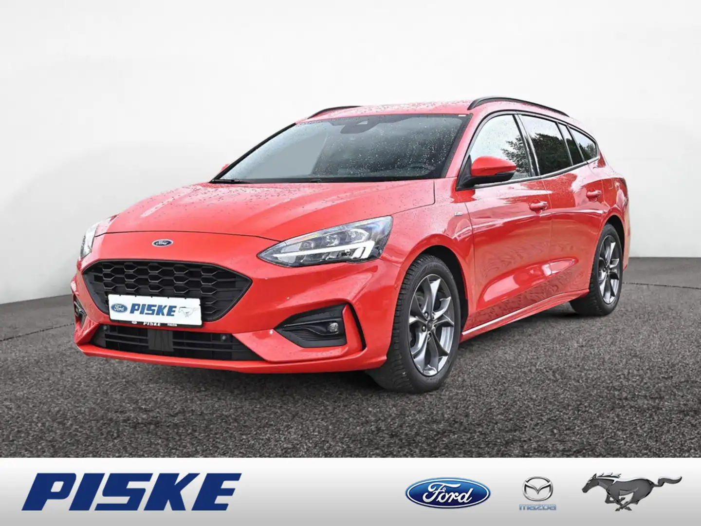 Ford Focus ST-Line Ergo-Sitz SHZ NAVI AHK ACC LED Rood - 1