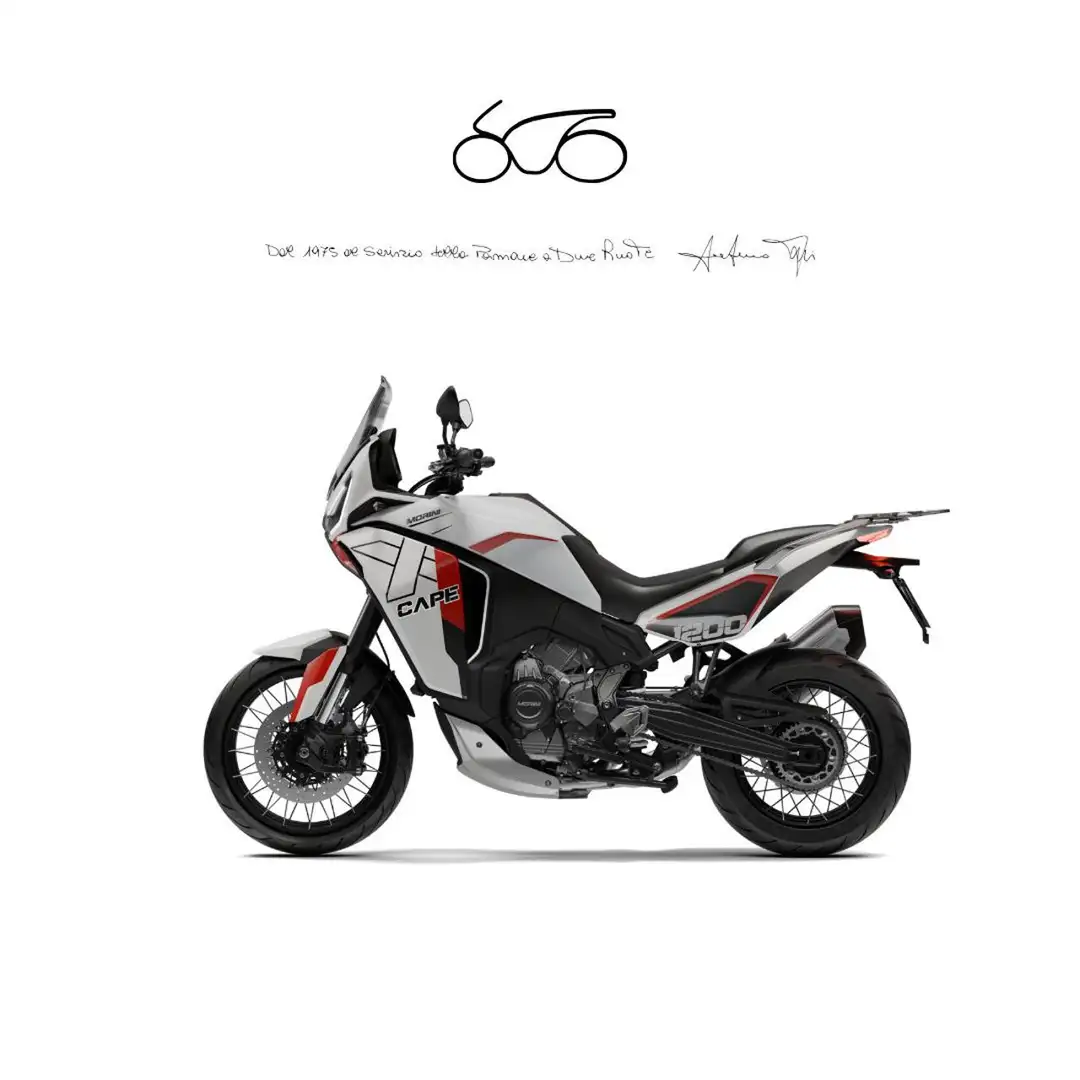 Moto Morini X-Cape 1200 Bianco - 1