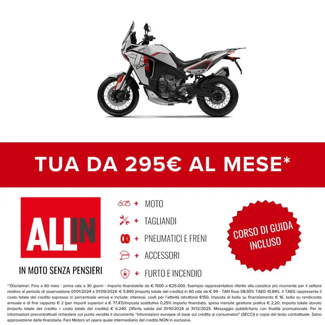 Moto Morini X-Cape 1200 Bianco - 2
