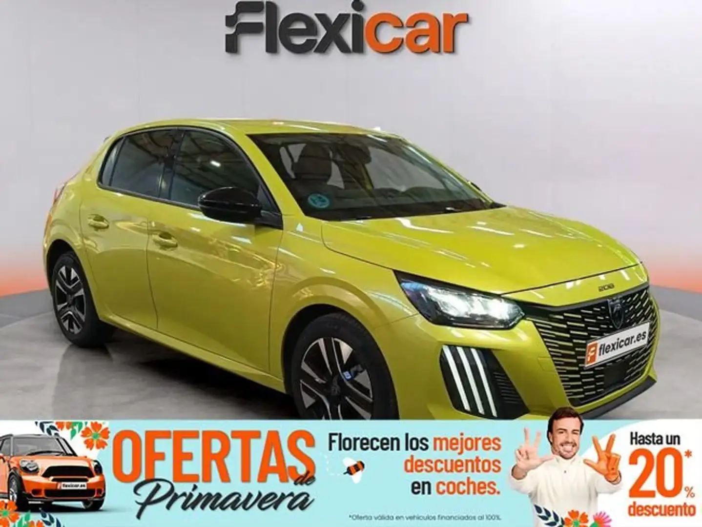 Peugeot 208 Allure Gasolina 100 S&S 6 Vel. MAN Grün - 1