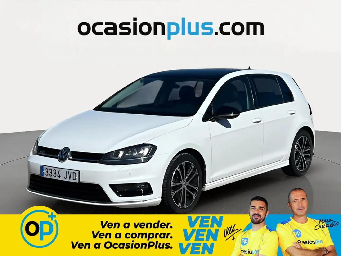 Volkswagen Golf 1.6TDI CR BMT Sport 110 Blanco - 1