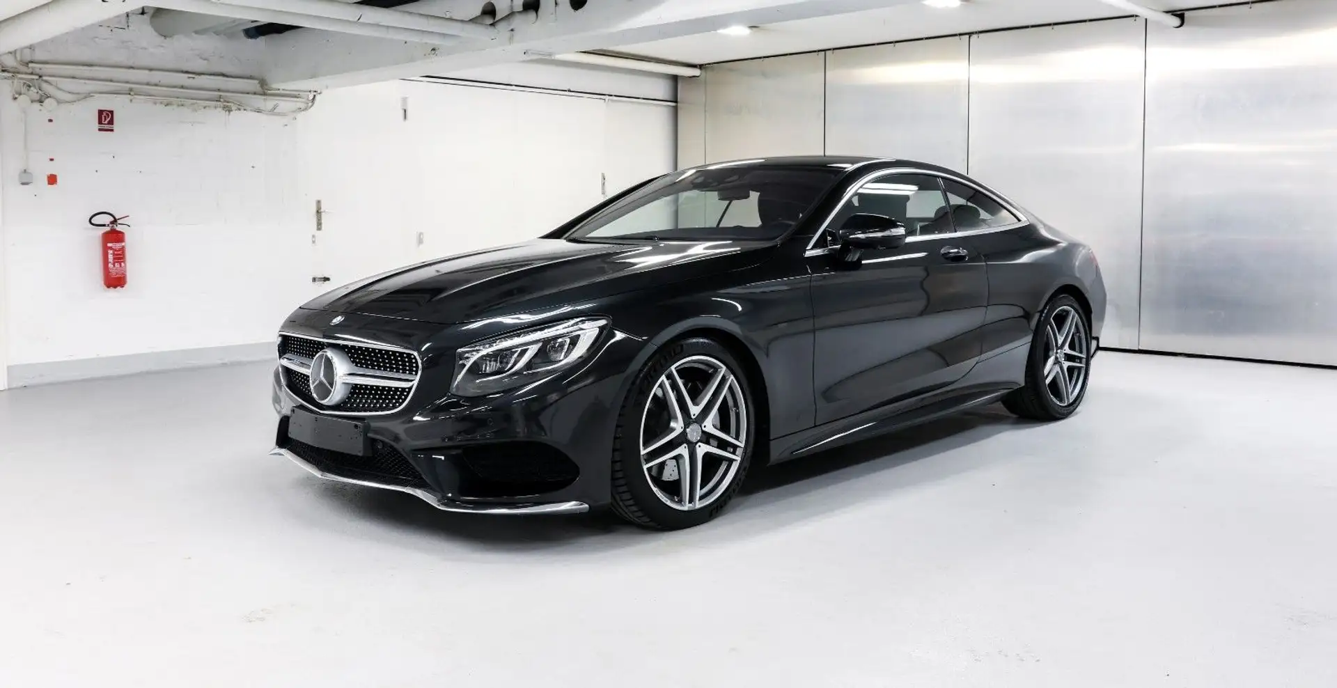 Mercedes-Benz S 400 4 Matic Coupe AMG Burmester Fekete - 2