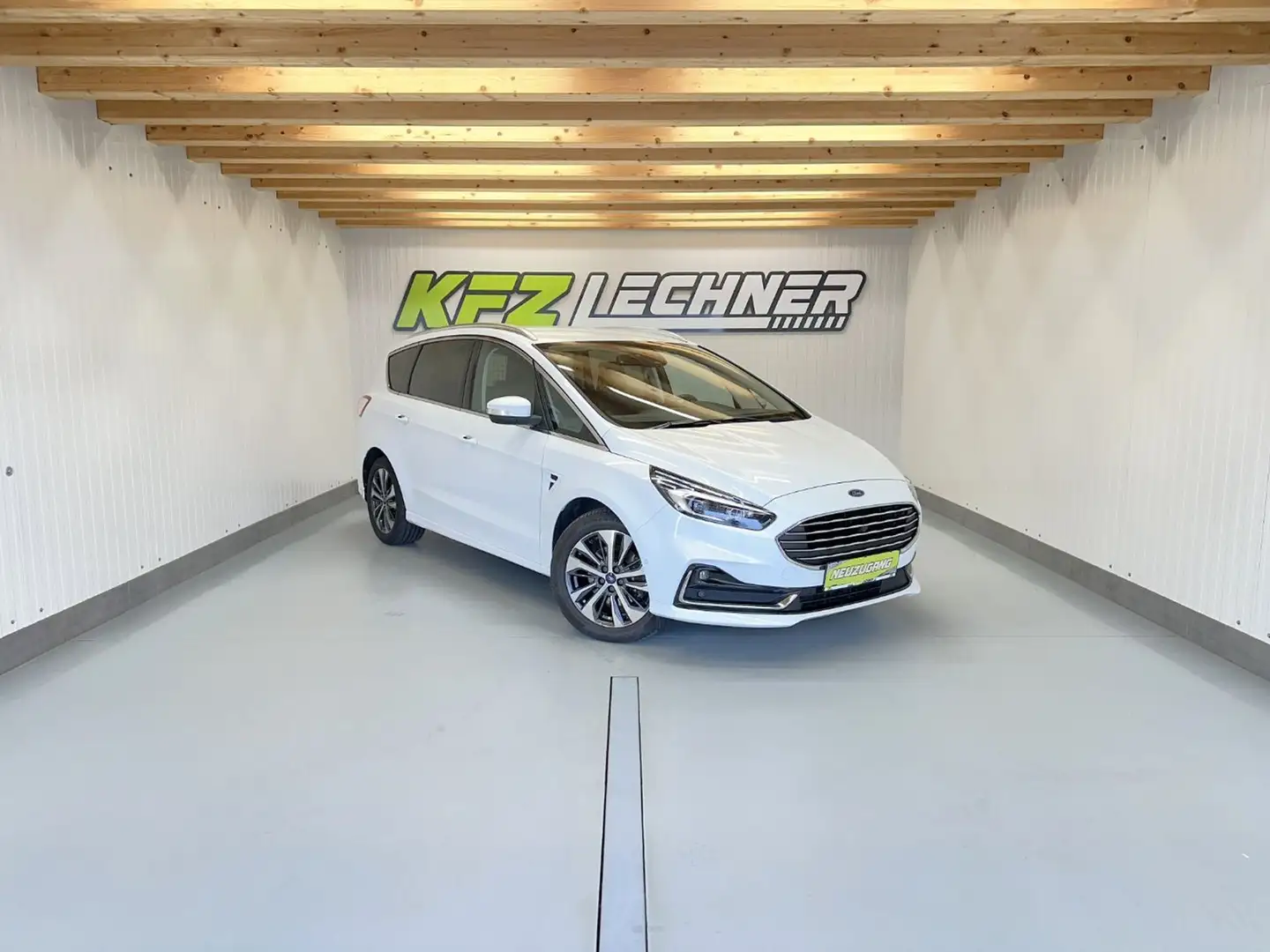 Ford S-Max 2.0 EcoBl. Aut. "Titanium" LED*AHK*LED*ACC*R-KAM" Weiß - 1