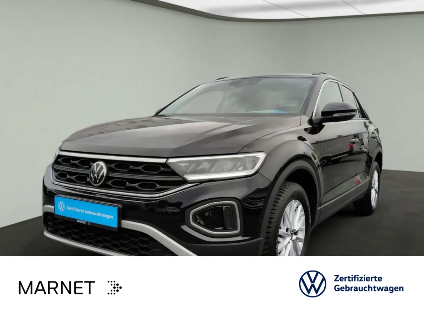 Volkswagen T-Roc T-ROC 1.0 TSI Life*LED*DIGITAL*NAVI*PDC*SHZ*16 Z Negro - 1