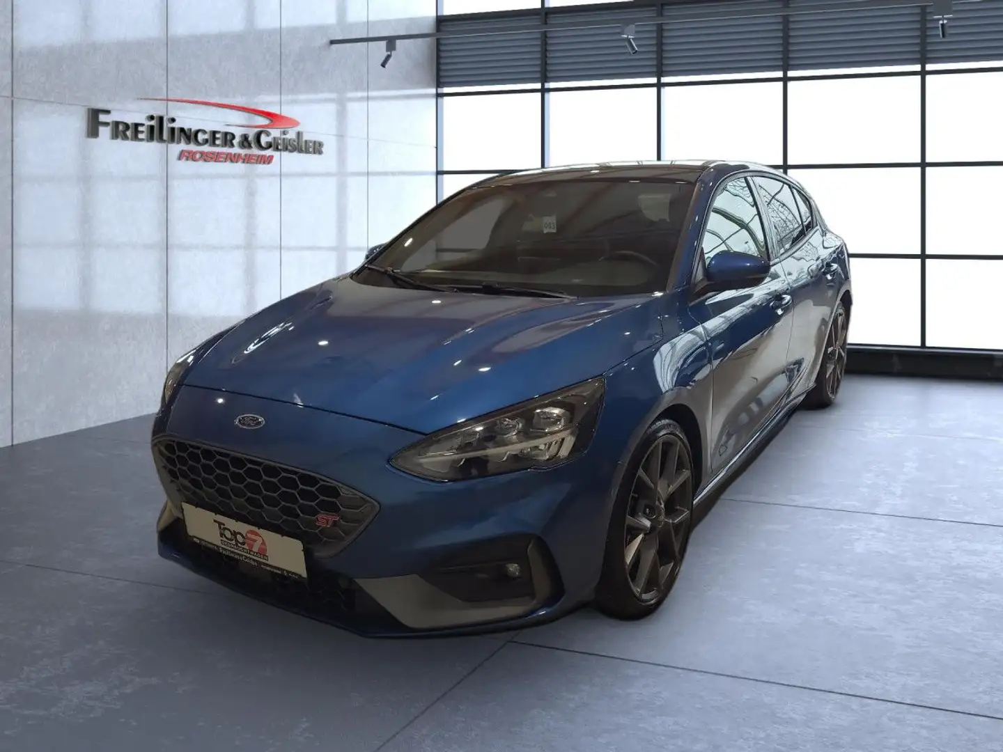 Ford Focus ST PANO Sportpaket Bluetooth Navi LED Klima Blau - 2