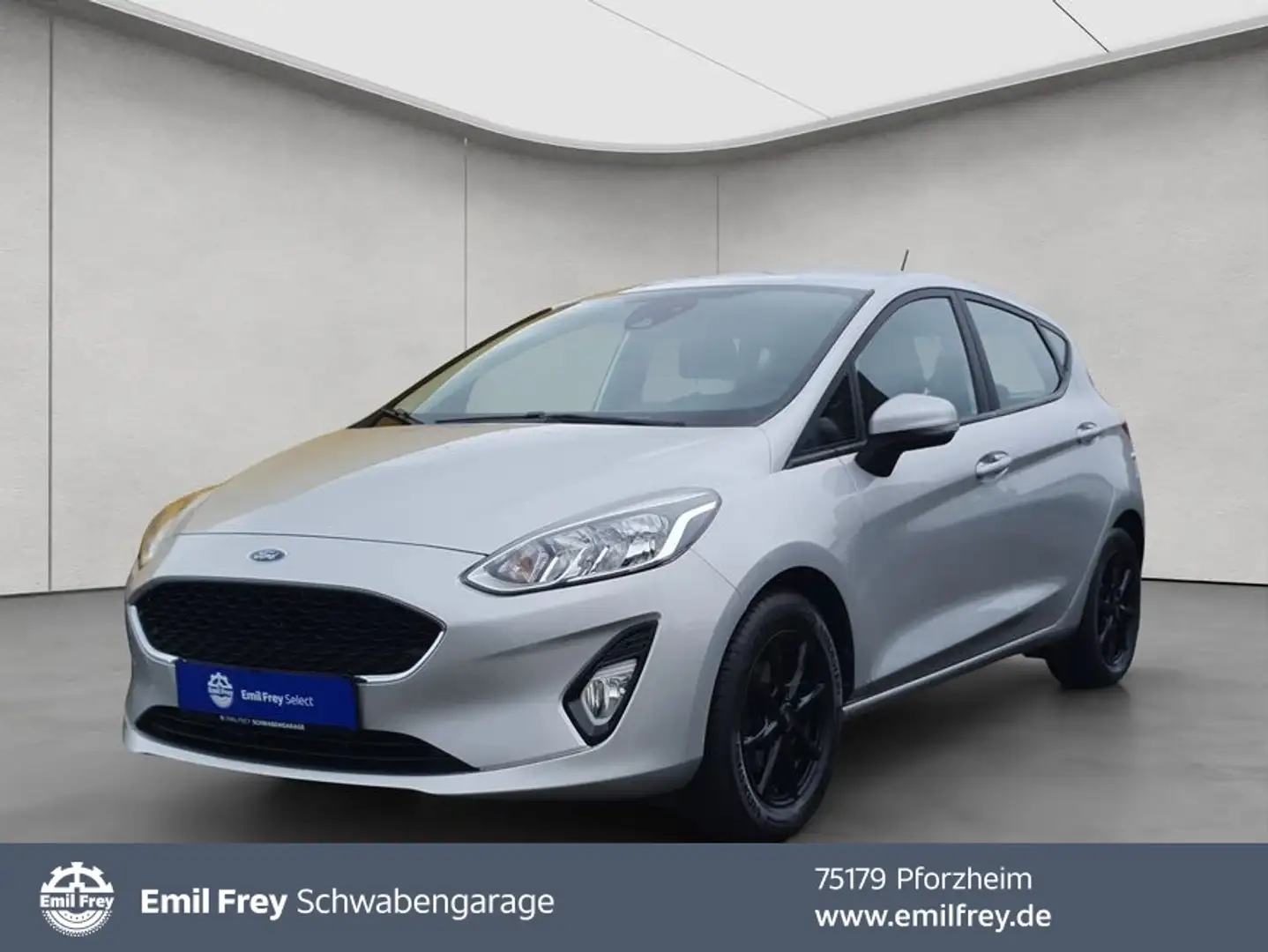 Ford Fiesta 1.0 EcoBoost S&S COOL&CONNECT Argent - 1