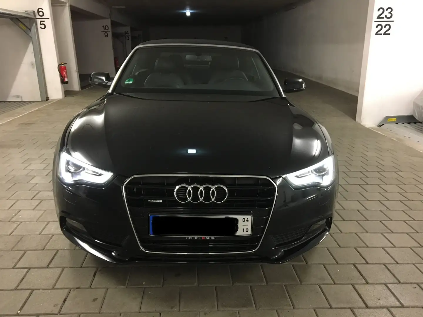 Audi A5 A5 Cabrio 3.0 TDI DPF quattro S tronic Schwarz - 2