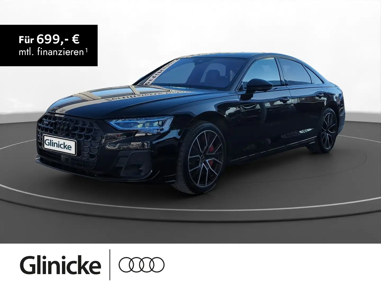 Audi A8 60 3.0 TFSIe quattro *Matrix Pano B&O RSE* s- Schwarz - 1
