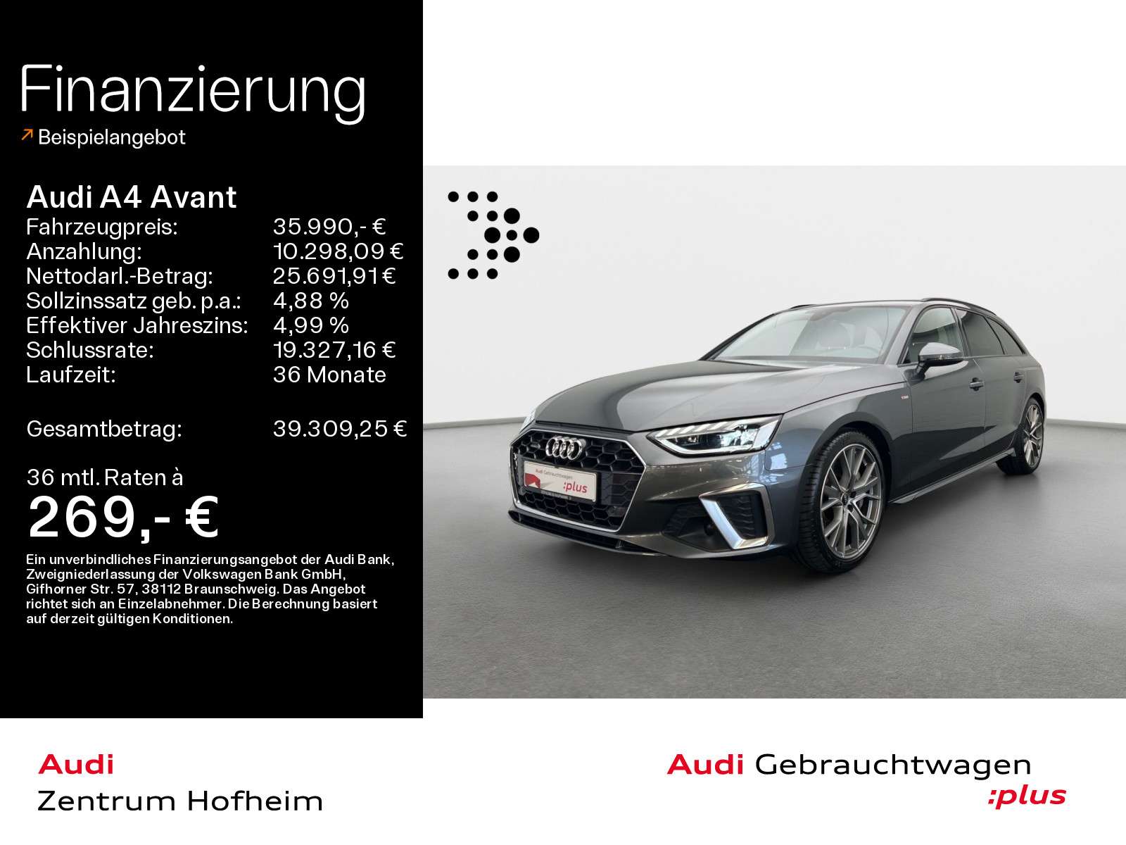Second hand Audi A4 3.0