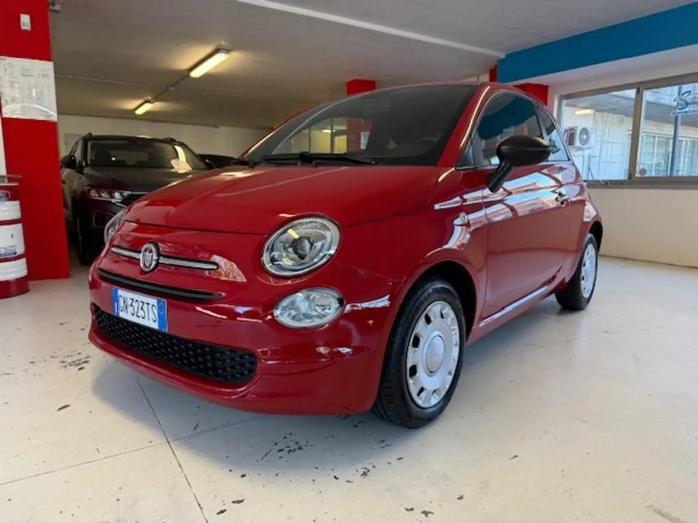 Fiat 500 500 1.0 HYBRID CULT 70 CV OK NEO PATENTATI Rosso - 1
