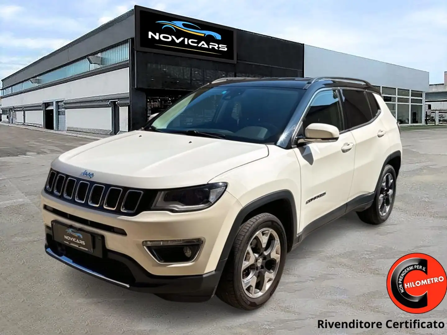 Jeep Compass Compass 1.6 mjt Limited 2wd 120cv Blanc - 1
