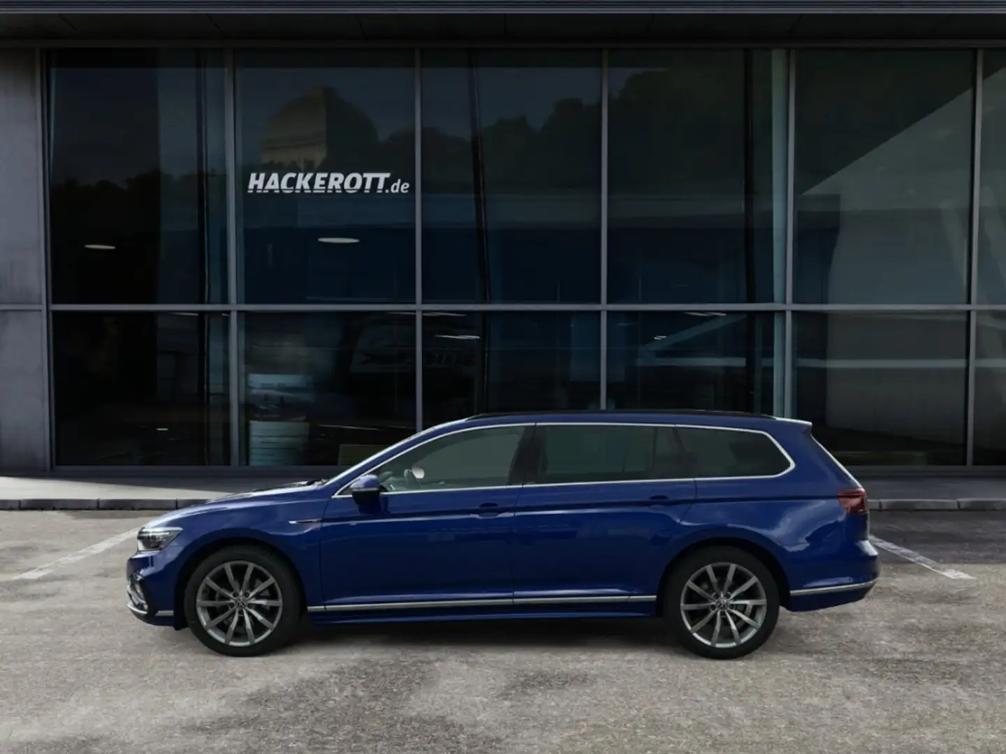 Volkswagen Passat Business 4 Motion 2.0 TDI R-Line AHK Navi Blau - 2