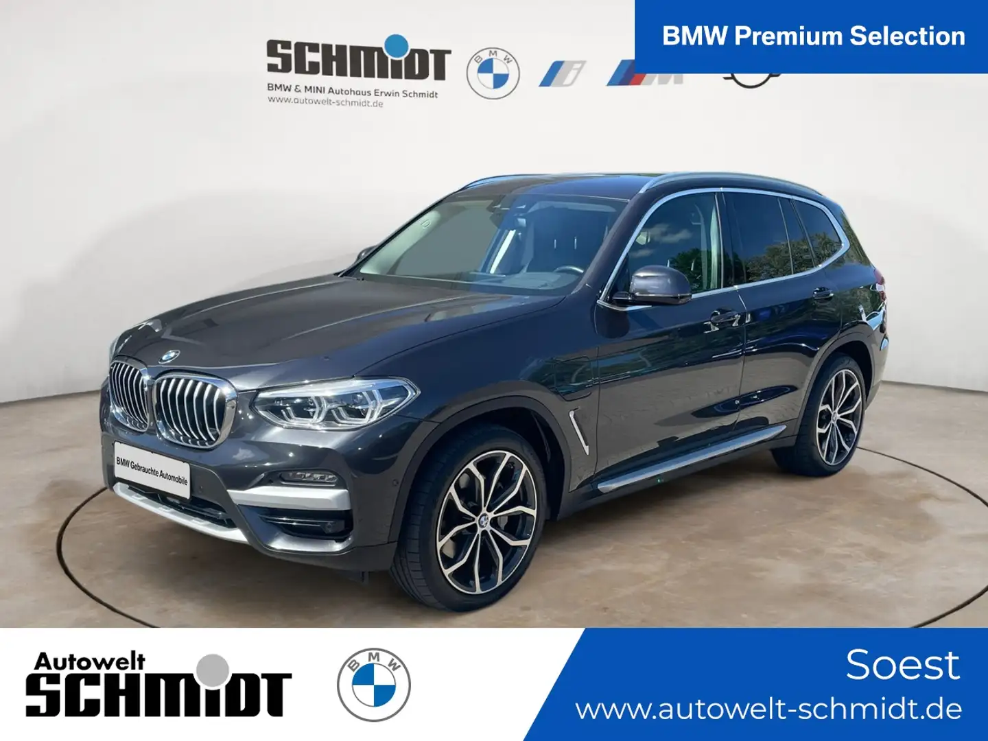 BMW X3 xDrive30e xLine + 2Jahre-BPS.-GARANTIE Grijs - 1